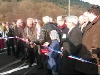 Inauguration de la déviation de Rupt RN66