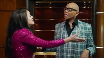 Host RuPaul And Cecily Strong Sissy That Walk Into SNL's Studio