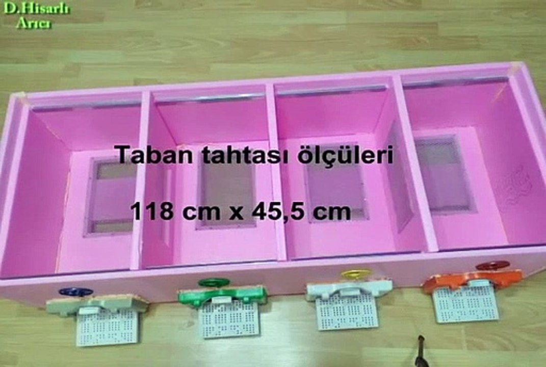 Strafor Koloni Destek Kovan Olculeri (Styrofoam Beehive measurements )