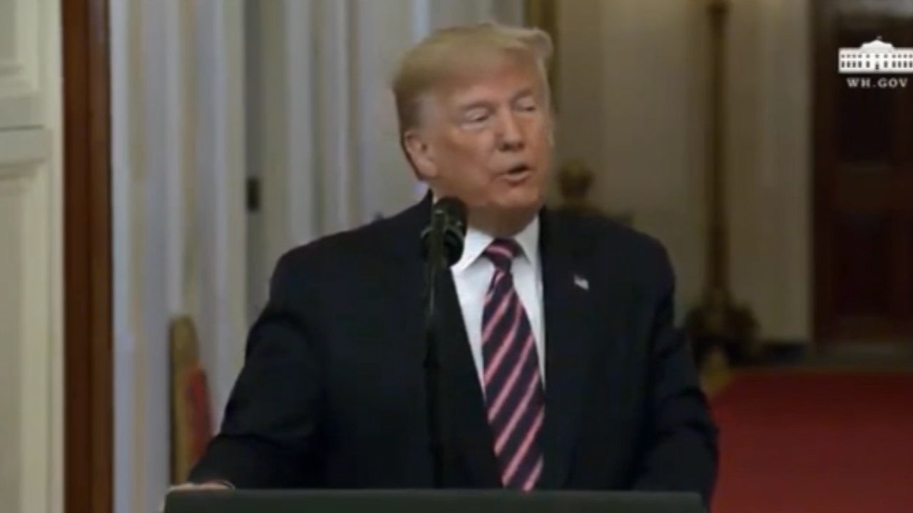 Donald Trump:  "Hemos sufrido una caza de brujas"