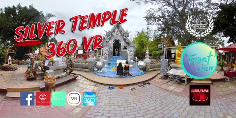 In Front of View - Silver Temple in 360° VR