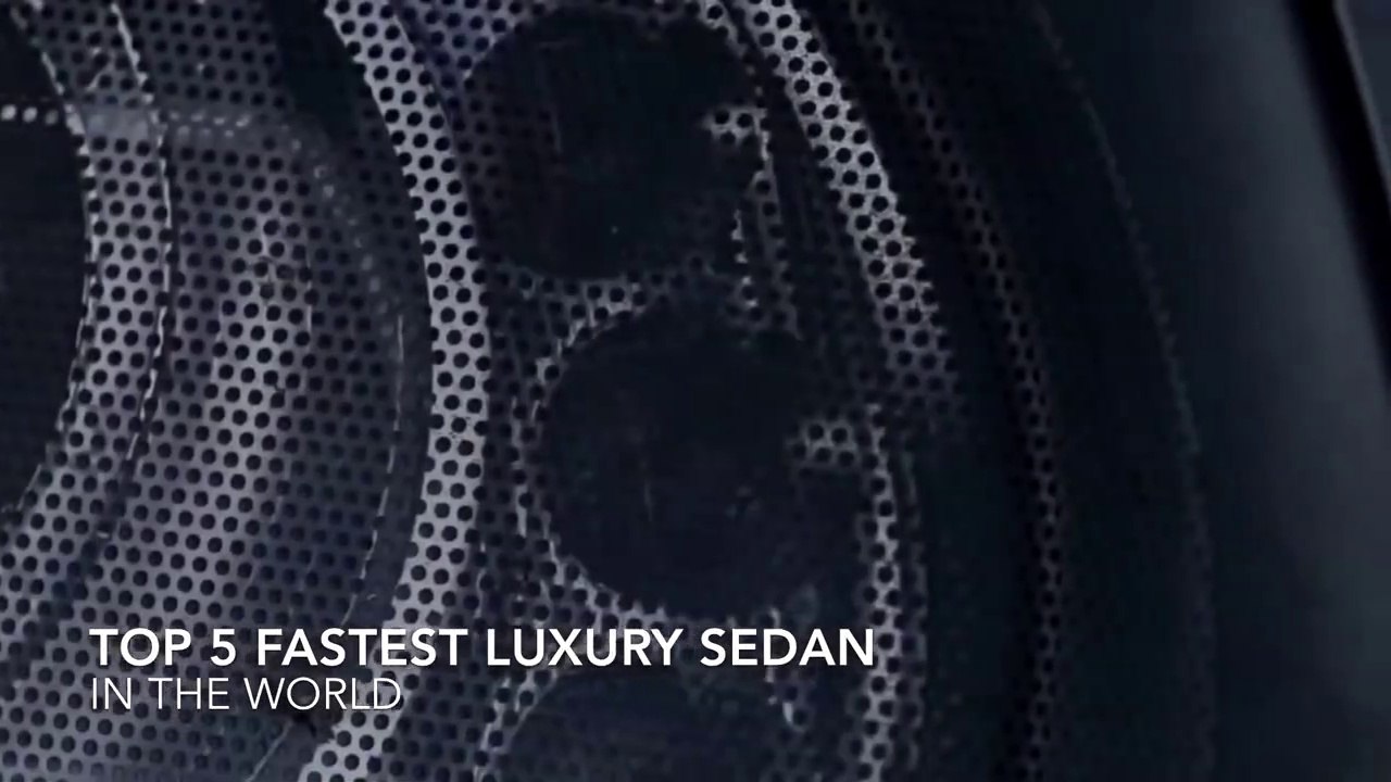 5 FASTEST Luxury Sedan In The World 2020