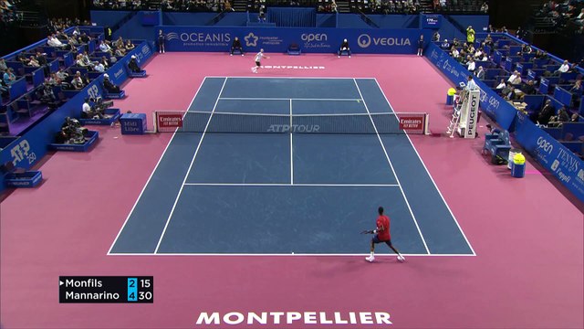 OSDF20 - G. Monfils v A. Mannarino Highlights