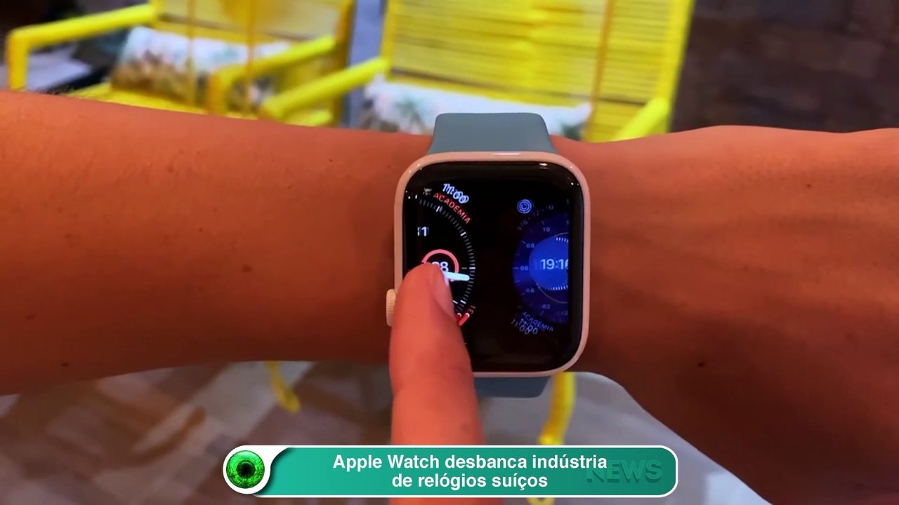Apple Watch desbanca indústria de relógios suíços