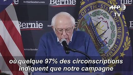 Video herunterladen: Bernie Sanders renvendique la 'victoire' dans le caucus de l'Iowa