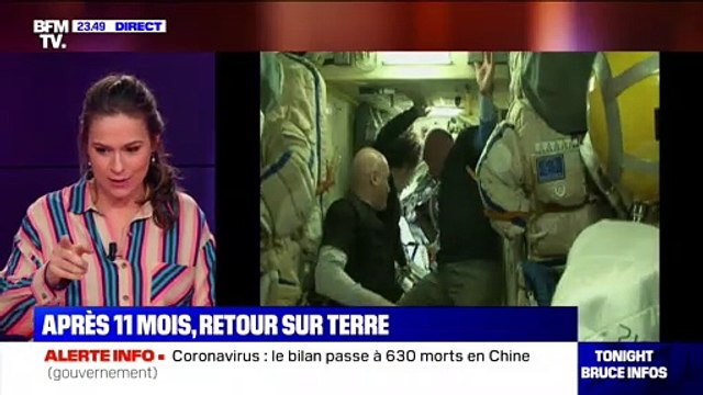 Une astronaute de retour sur Terre après 11 mois à bord de l'ISS - 06/02