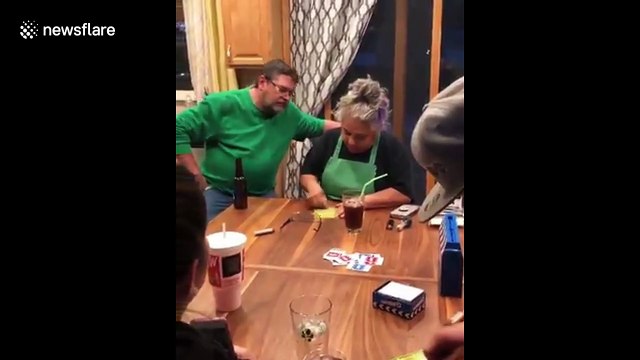 Parents have emotional reaction when son tells them they'll be grandparents