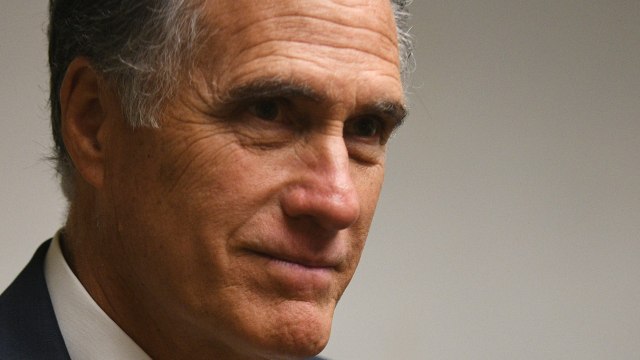 Top Of Trump's Crap List? 'Crutch'-Using Mitt Romney