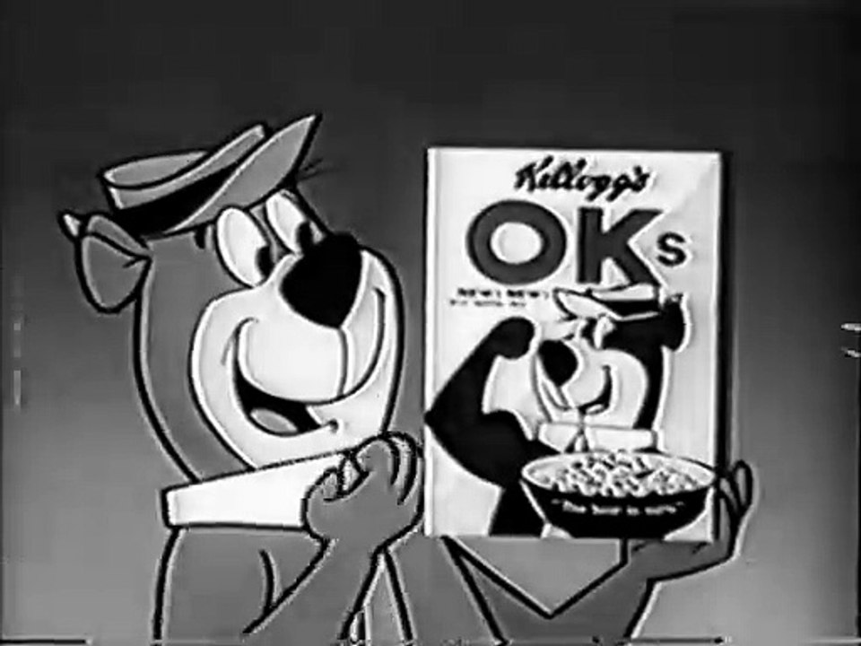 1960 Kellogg's OK's Cereal with Yogi Bear Vídeo Dailymotion