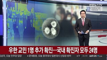 Скачать видео: 우한 교민 1명 추가 확진…국내 확진자 24명으로 늘어