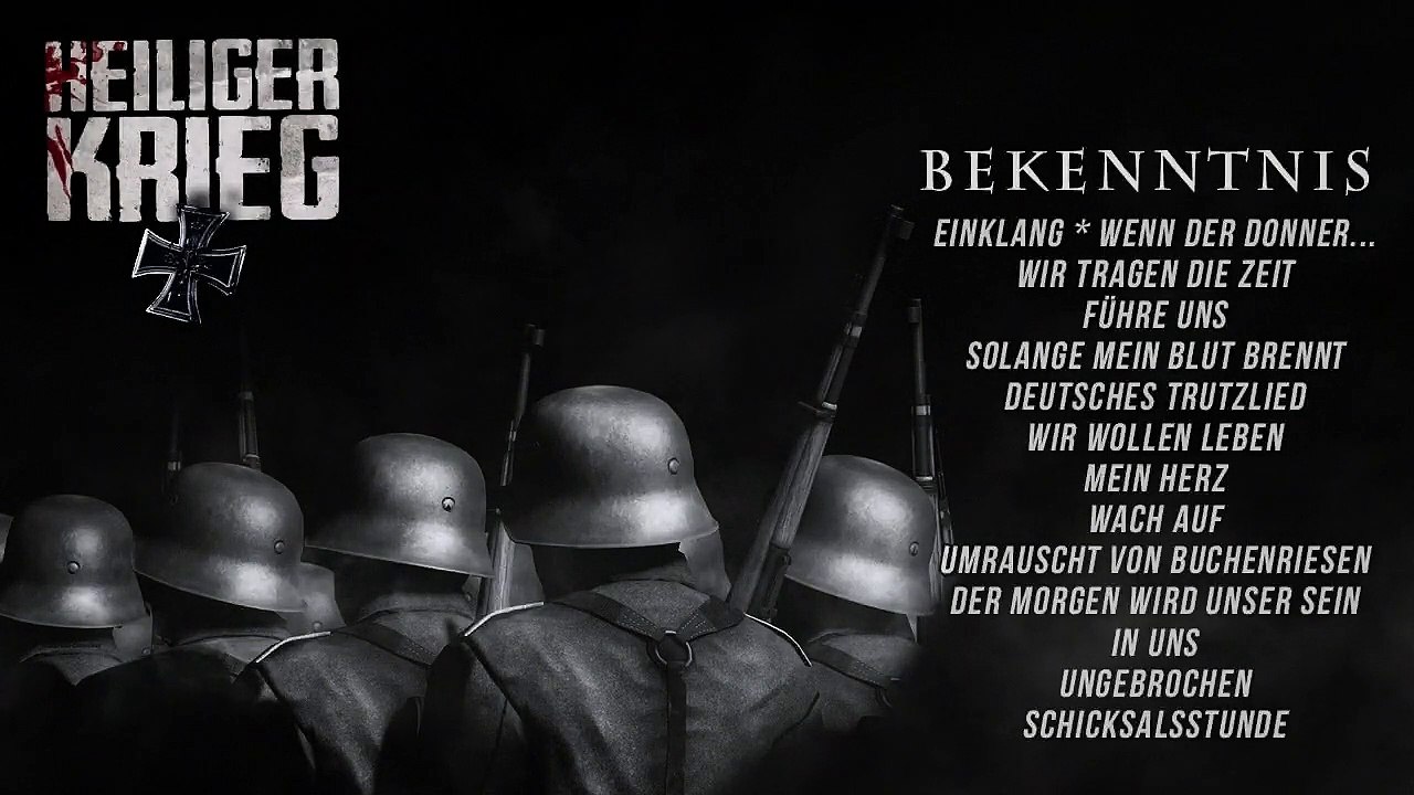 Heiliger Krieg - Bekenntnis
