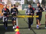 Espérance Sportive de Tunis 2020 حصة تدريبية بحديقة الرياضة ب للاعبين الذين شاركوا في لقاء الشابة
