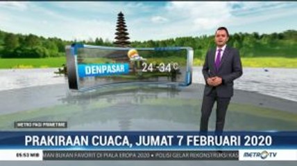 Prakiraan Cuaca, Jumat 7 Februari 2020