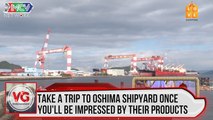 A trip to the shipyard in Japan that can build up many giant ships