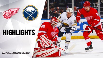 NHL Highlights | Red Wings @ Sabres 2/06/20