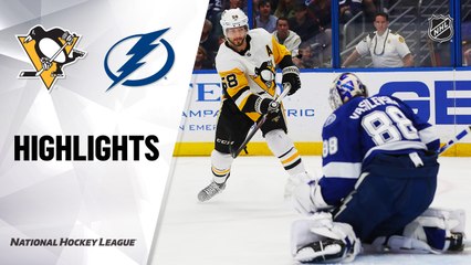 NHL Highlights | Penguins @ Lightning 2/06/20