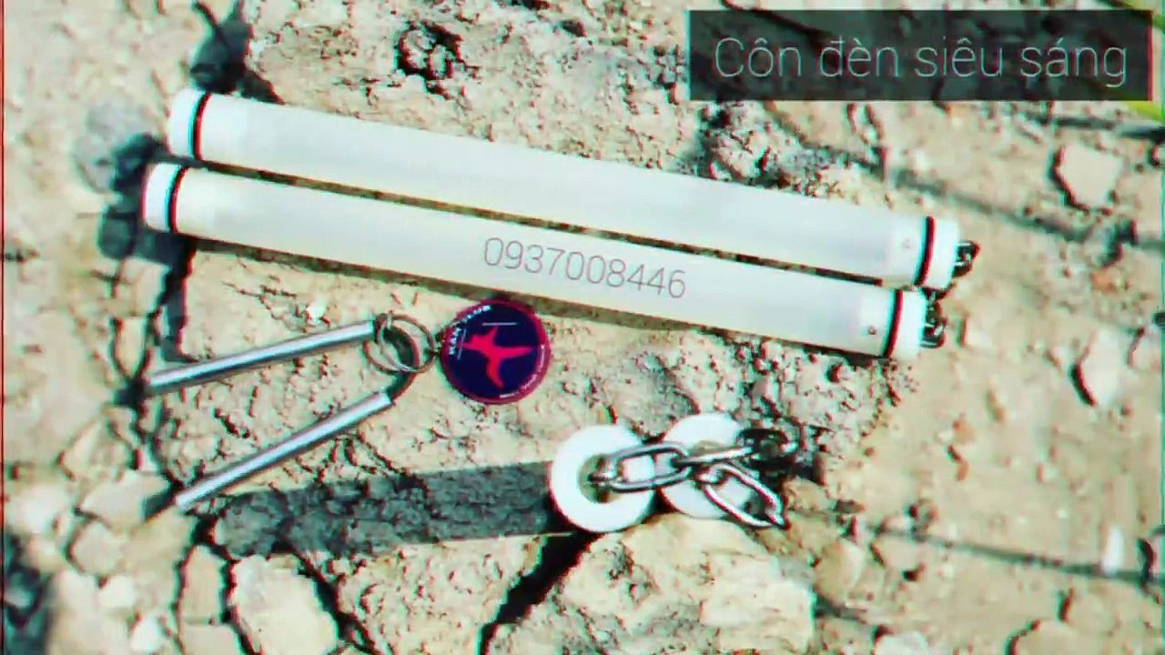 HIỆU ỨNG ÁNH SÁNG VÀ CÔN ĐÈN PHÁT SÁNG. #KANCLUB côn nhị khúc. Nunchaku shop