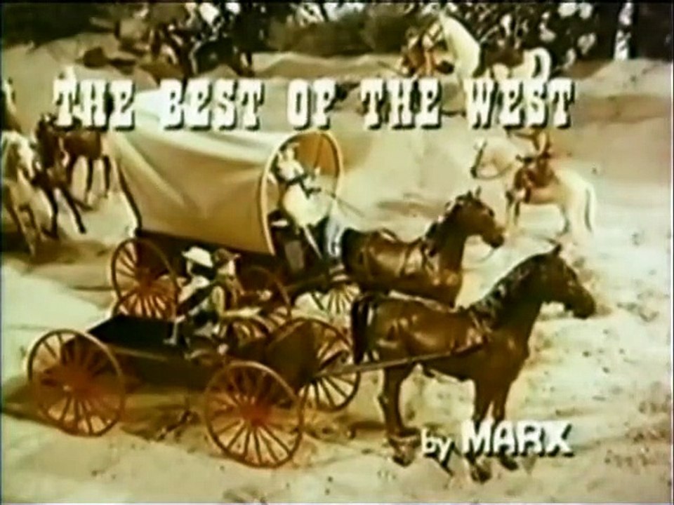 1967 Marx Best of the West action figures