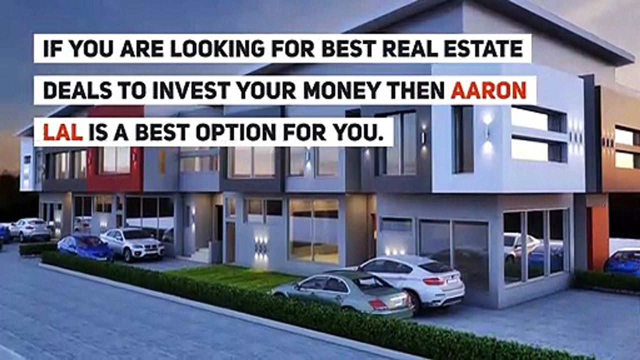 Aaron Lal Best investor in real estate video Dailymotion