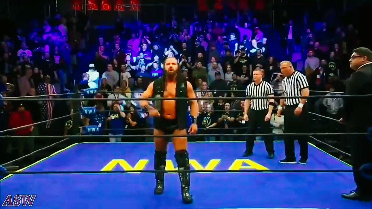 Nick Aldis vs James Storm - NWA Into the Fire 2019 Highlights HD