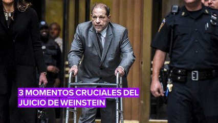Los momentos más cruciales del juicio de Harvey Weinstein