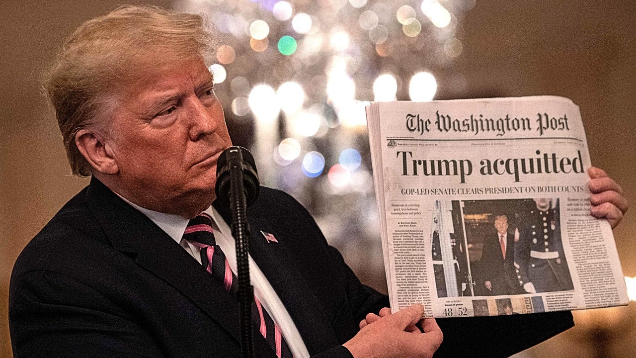 Trump attacks opponents after acquittal on impeachment charges