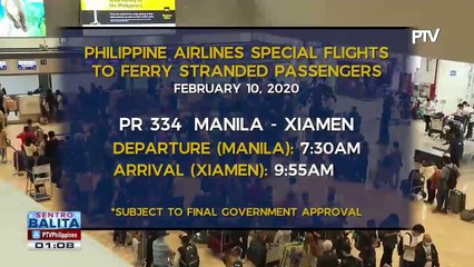 PAL, may special flights sa mga apektado ng tempoarary travel ban