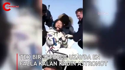 Tek bir seferde uzayda en fazla kalan kadın astronot