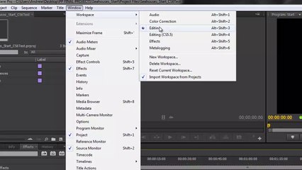 Premiere Pro CS6 41 Project Management