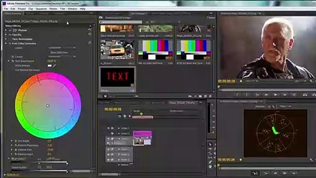 Premiere Pro CS6 49 Color3 The Vectorscope