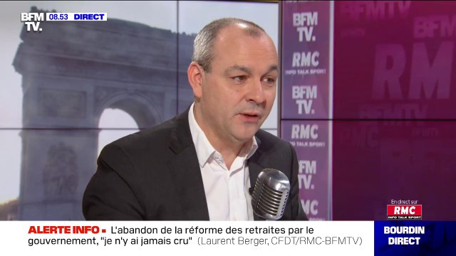 Laurent Berger n'envisage pas de s'engager en politique