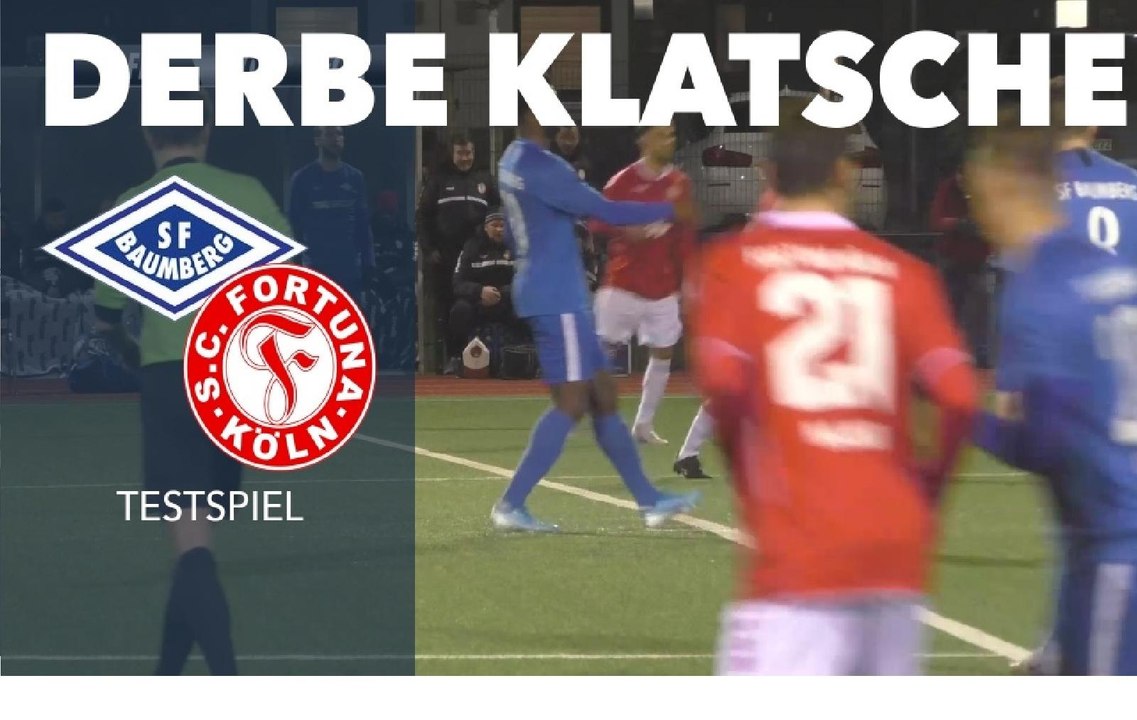 Derbe Klatsche für Regionalligist | Sportfreunde Baumberg – SC Fortuna Köln (Testspiel)