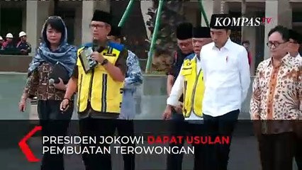 Jokowi Bangun \"Terowongan Silaturahmi\" Masjid Istiqlal - Gereja Katedral