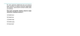 Sıradışı Analiz Yayınları TYT 6. Deneme Sınavı - Sosyal Bilimler 23. Soru