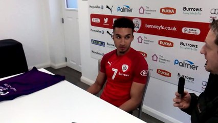 Jacob Brown: pre Barnsley v Sheffield Wednesday