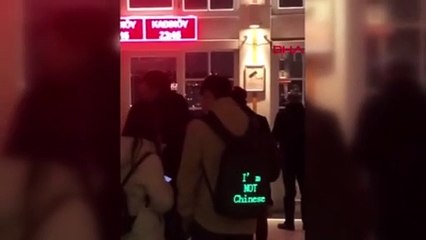 Tayvanlı turistten ilginç korona önlemi