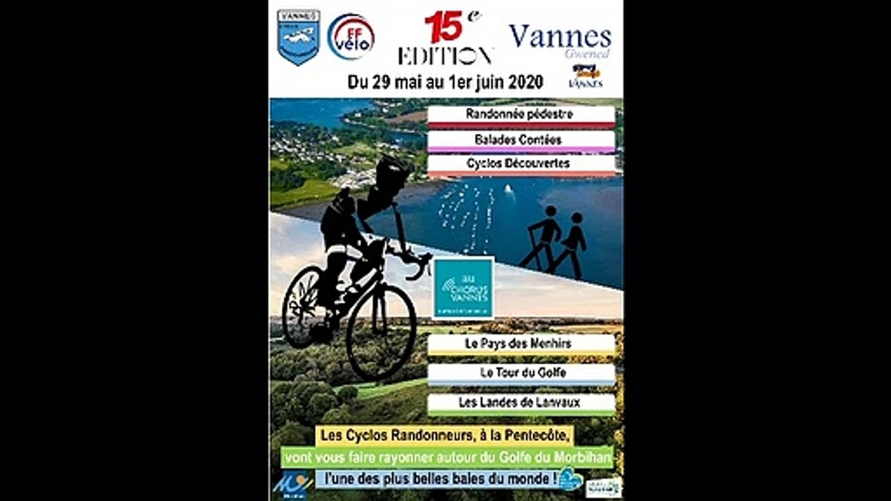 Pentecôte autour du Golfe du Morbihan du 29 mai au 1er juin 2020. Un évènement, un Club et Vous !