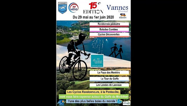 Pentecôte autour du Golfe du Morbihan du 29 mai au 1er juin 2020. Un évènement, un Club et Vous !