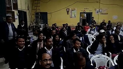 जिला जज की विदाई समारोह का हुआ आयोजन