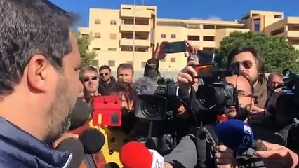 Salvini al cantiere del Nuovo Tribunale di Reggio Calabria (07.02.20(