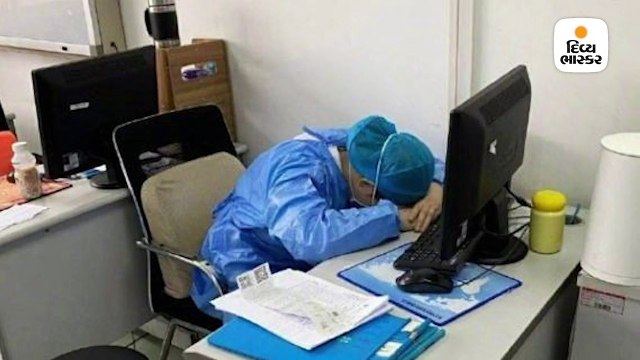 ચીનના ડોક્ટર્સ ઉંઘ-આરામ છોડી, જીવના જોખમે દર્દીઓની સારવાર કરી રહ્યા છે