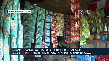 Miris, Warga Sulsel Tinggal Di Gubuk Reyot Berlantai Tanah
