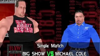 WWF No Mercy 2.0 Mod Matches The Big Show vs Michael Cole