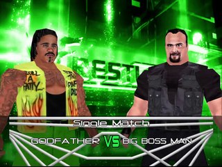 WWF No Mercy 2.0 Mod Matches The Godfather vs Big Bossman