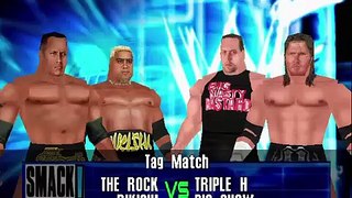 WWF No Mercy 2.0 Mod Matches The Rock & Rikishi vs The Big Show & Triple H