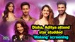 Disha Patani, Aditya Roy Kapoor attend star studded 'Malang' screening