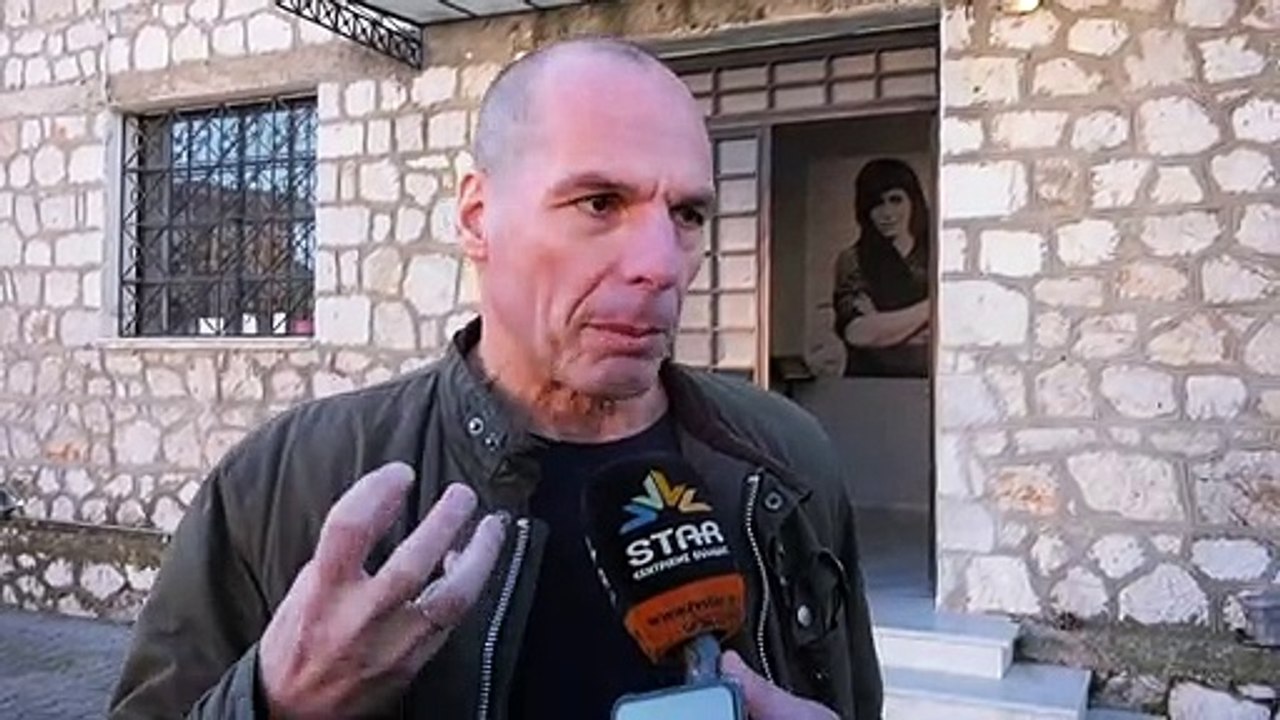 Στο Δίστομο ο Γιάννης Βαρουφάκης