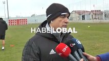 Sivasspor teknik direktörü Rıza Çalımbay'dan maç saati tepkisi