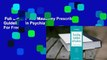 Full E-book  The Maudsley Prescribing Guidelines in Psychiatry  For Free