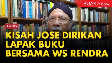 GBB TIM Diruntuhkan, Ini Kisah Jose Dirikan Lapak Buku Bersama WS Rendra